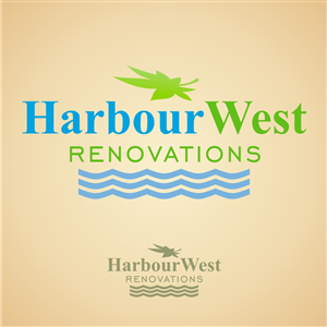 Logo Design by E Design for Harbour West Renovations | Design #428589