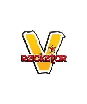 vRockstar  | Logo Design by Intro Base