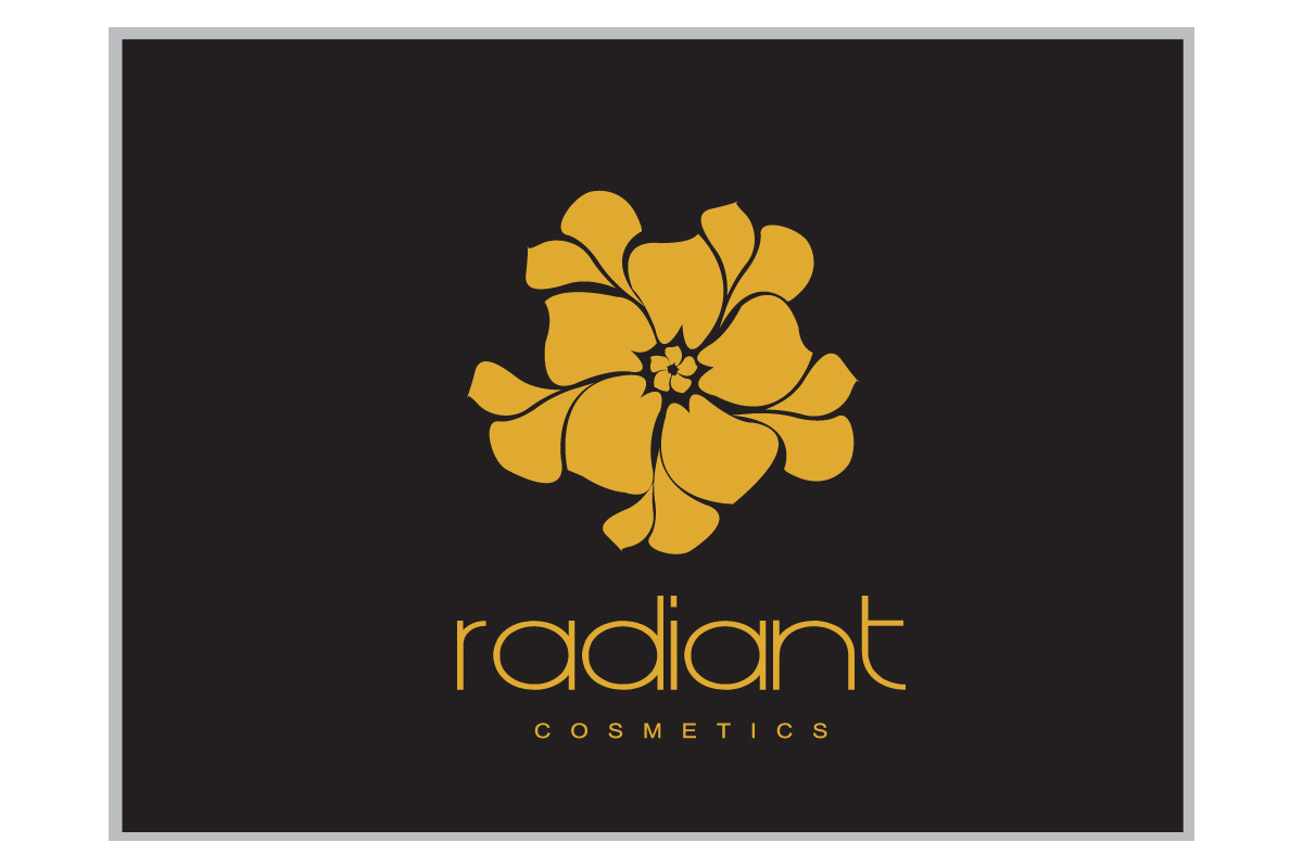 Diseño de Logo por T2Dezign para Radiant Cosmetics | Diseño #216425