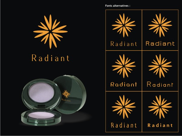 Design de Logo par Cut and Glue pour Radiant Cosmetics | Design #217773