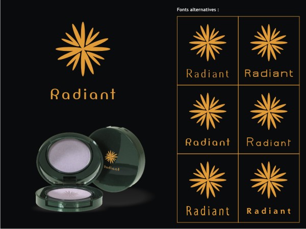 Logo Design by Cut and Glue for Radiant Cosmetics | Design #217776
