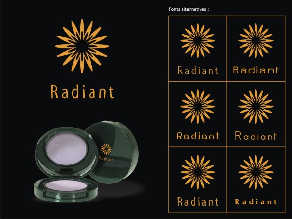 Diseño de Logo por Cut and Glue para Radiant Cosmetics | Diseño #217784