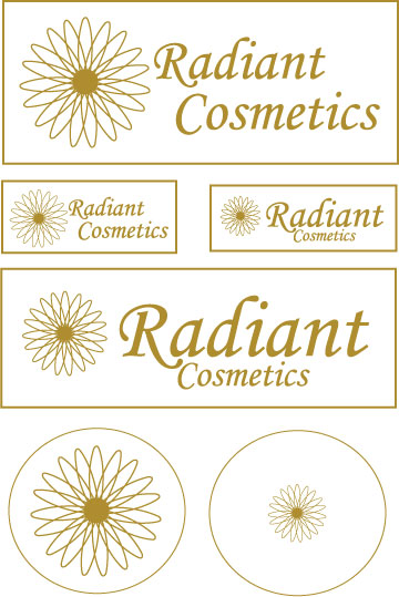 Diseño de Logo por Fayecita para Radiant Cosmetics | Diseño #215892
