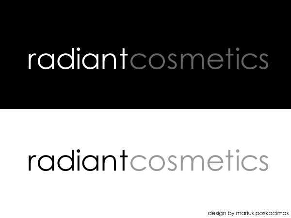 Logo-Design von TheMarius für Radiant Cosmetics | Design #228308