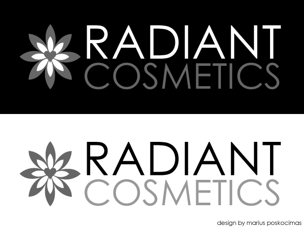Diseño de Logo por TheMarius para Radiant Cosmetics | Diseño #228315