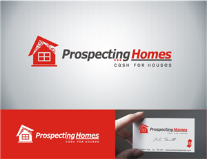 Prospecting Homes - Cash for Houses | Logo Design by LIZZY LO