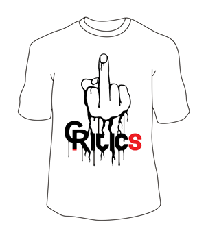 T-shirt Design by SK_Design for Critics Clothing ltd | Design #1318633