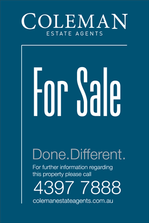 Signage Design by dotnot for Coleman Estate Agents | Design: #4631459