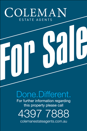 Diseño de Señalética por dotnot para Coleman Estate Agents | Diseño: #4631471