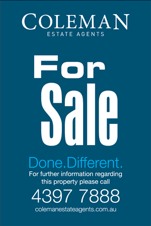 Diseño de Señalética por dotnot para Coleman Estate Agents | Diseño: #4631472