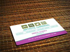 Business Card Design by Sajin for DW Designs | Design: #4635873