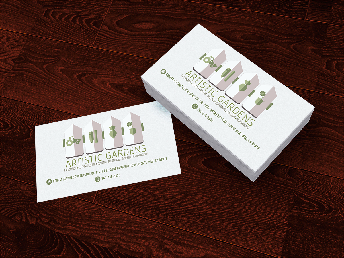 Business Card Design by GS08 for DW Designs | Design #4638653
