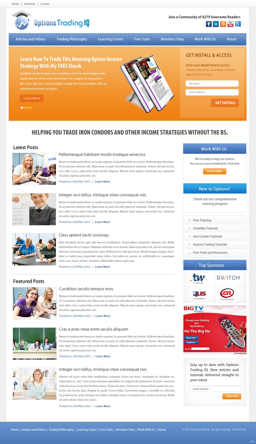 Web Design par pb pour ce projet | Design #1316699