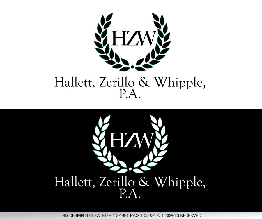 Diseño de Logo por isabel paoli para Zerillo Law, LLC | Diseño #4763751