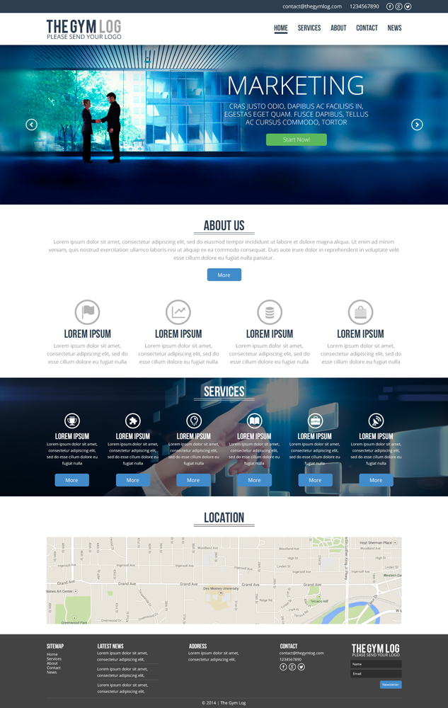 Web Design by Nightmist for this project | Design #4651622