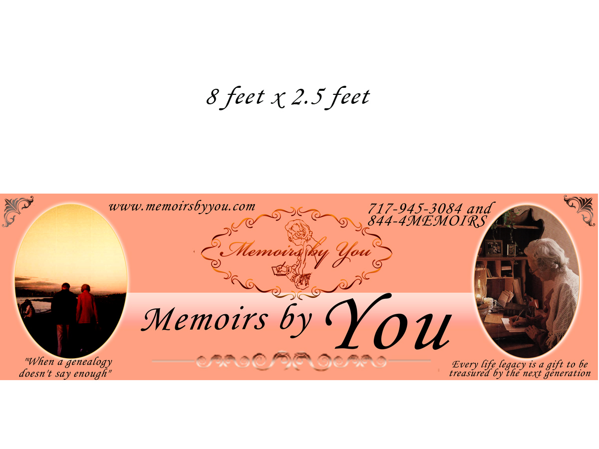 Banner Ad Design by sdeb for Memoirs by You | Design #4635105