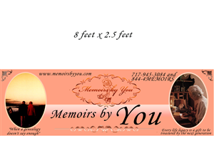 Banner Ad Design by sdeb for Memoirs by You | Design: #4635105