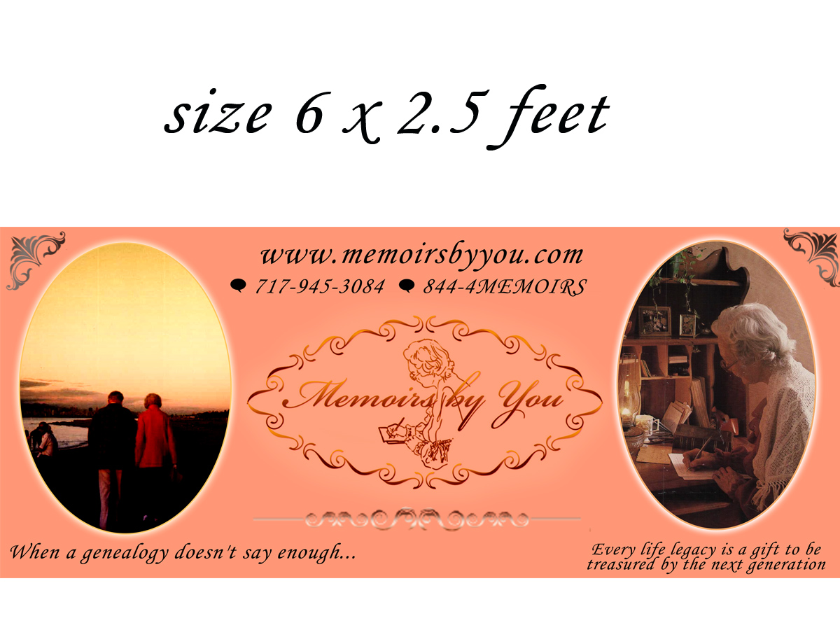 Banner Ad Design by sdeb for Memoirs by You | Design: #4637406