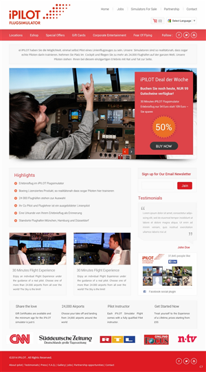 Web Design by pb for this project | Design: #4646957