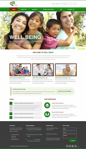 Web Design by pb for this project | Design: #4647541