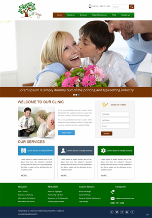 Web Design by pb for this project | Design: #4647555