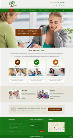 Web Design by pb for this project | Design: #4647557