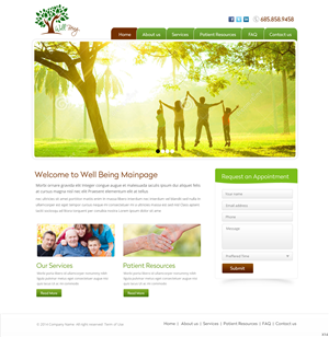 Web Design by pb for this project | Design: #4647595