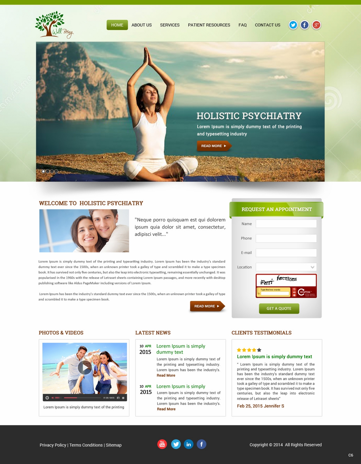 Web Design by pb for this project | Design #4647599