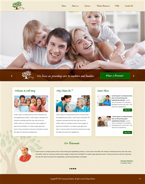 Web Design by pb for this project | Design: #4653810