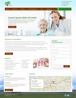 Web Design by pb for this project | Design: #4653819