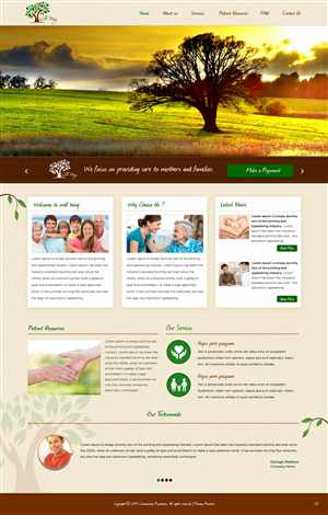 Web Design by pb for this project | Design: #4670358