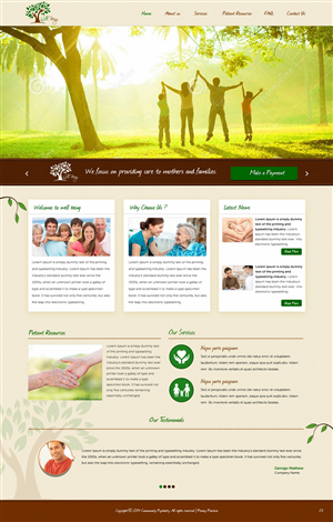 Web Design by pb for this project | Design: #4670360