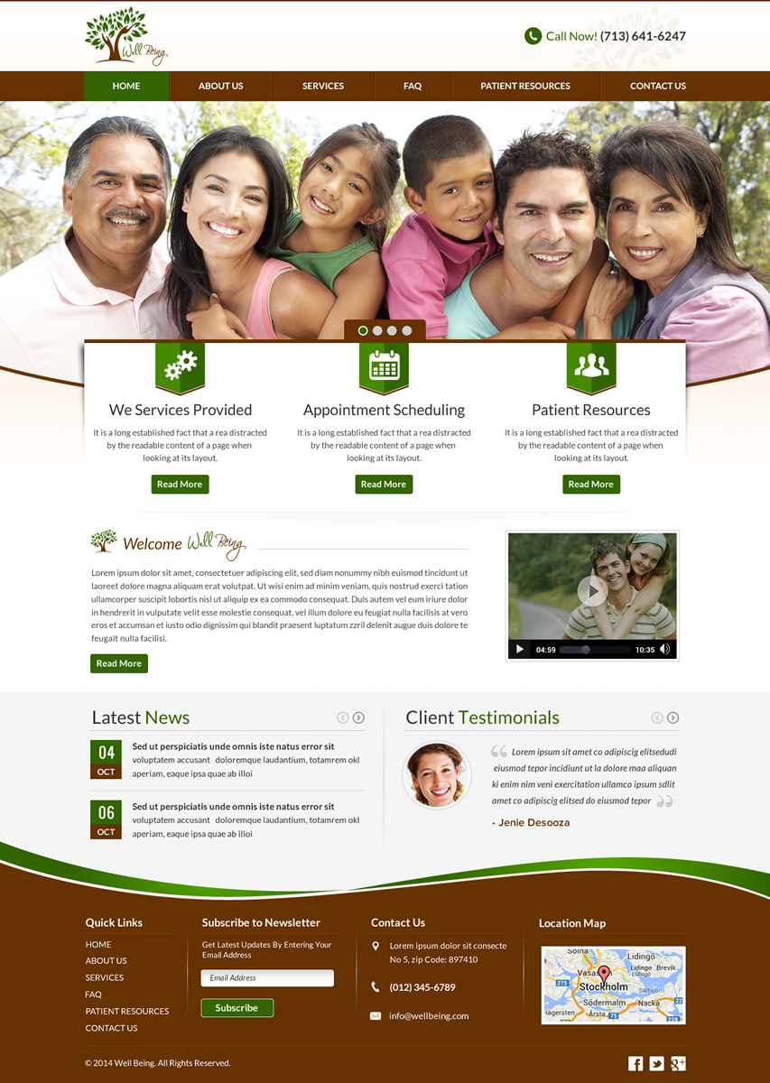 Web Design by Sbss for this project | Design #4643185