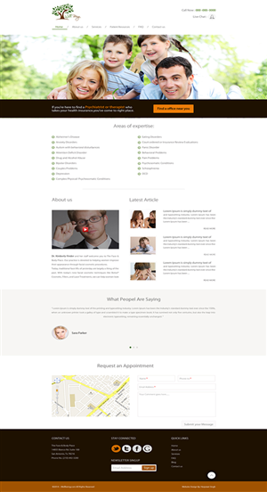 Web Design by Harpreet Singh for this project | Design: #4635607