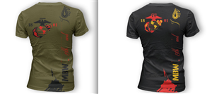 T-shirt Design by Almega Ink.