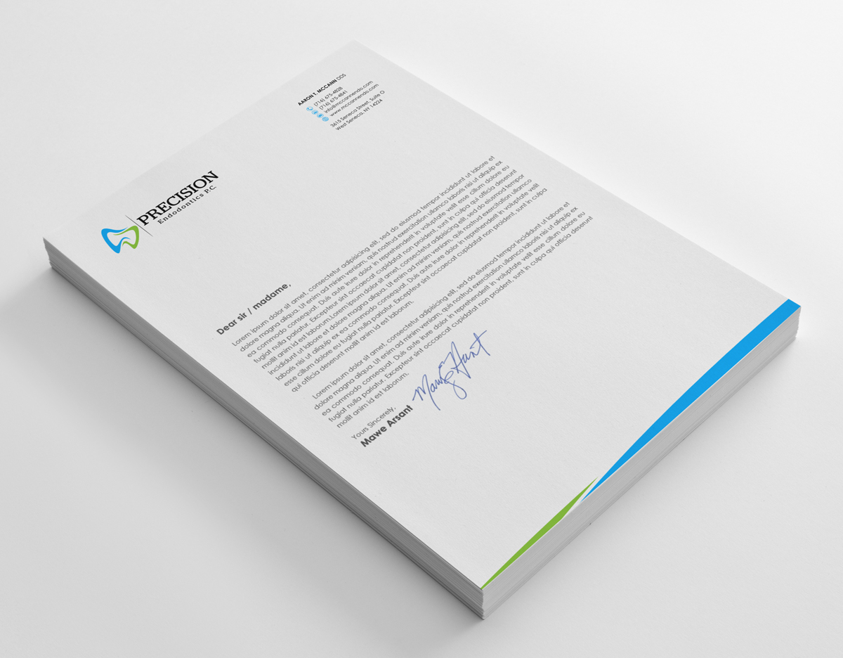 Letterhead Design by logodentity for this project | Design #4635879