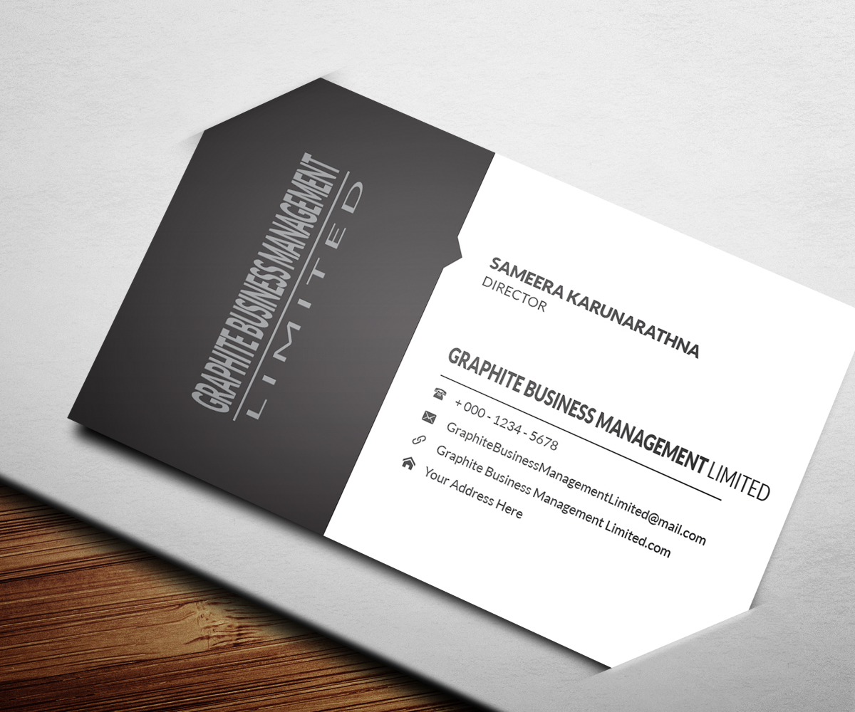 Business Card Design by sameerakings for this project | Design #4668300