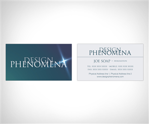 Business Card Design Project | Business Card Design by amy claire thompson