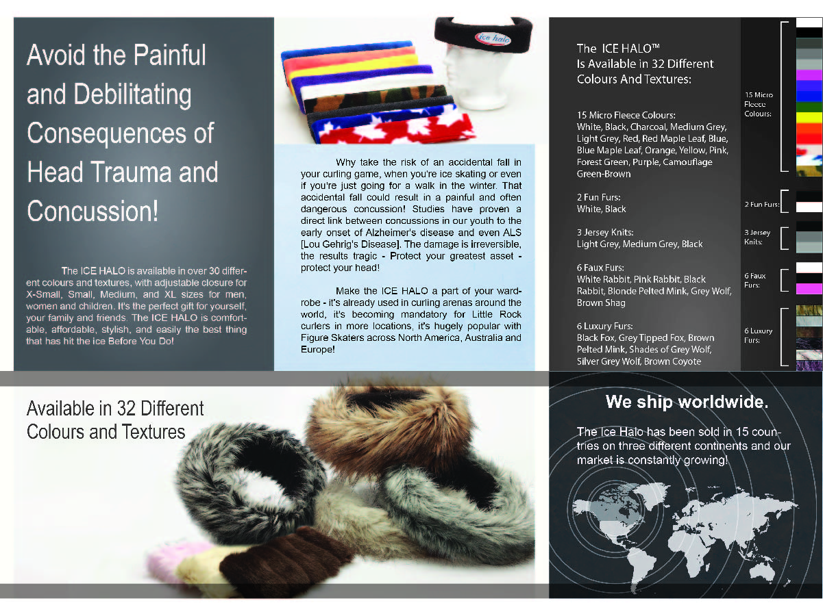 Brochure Design by PIPER33 for Ice Halo Ltd. | Design #1344328