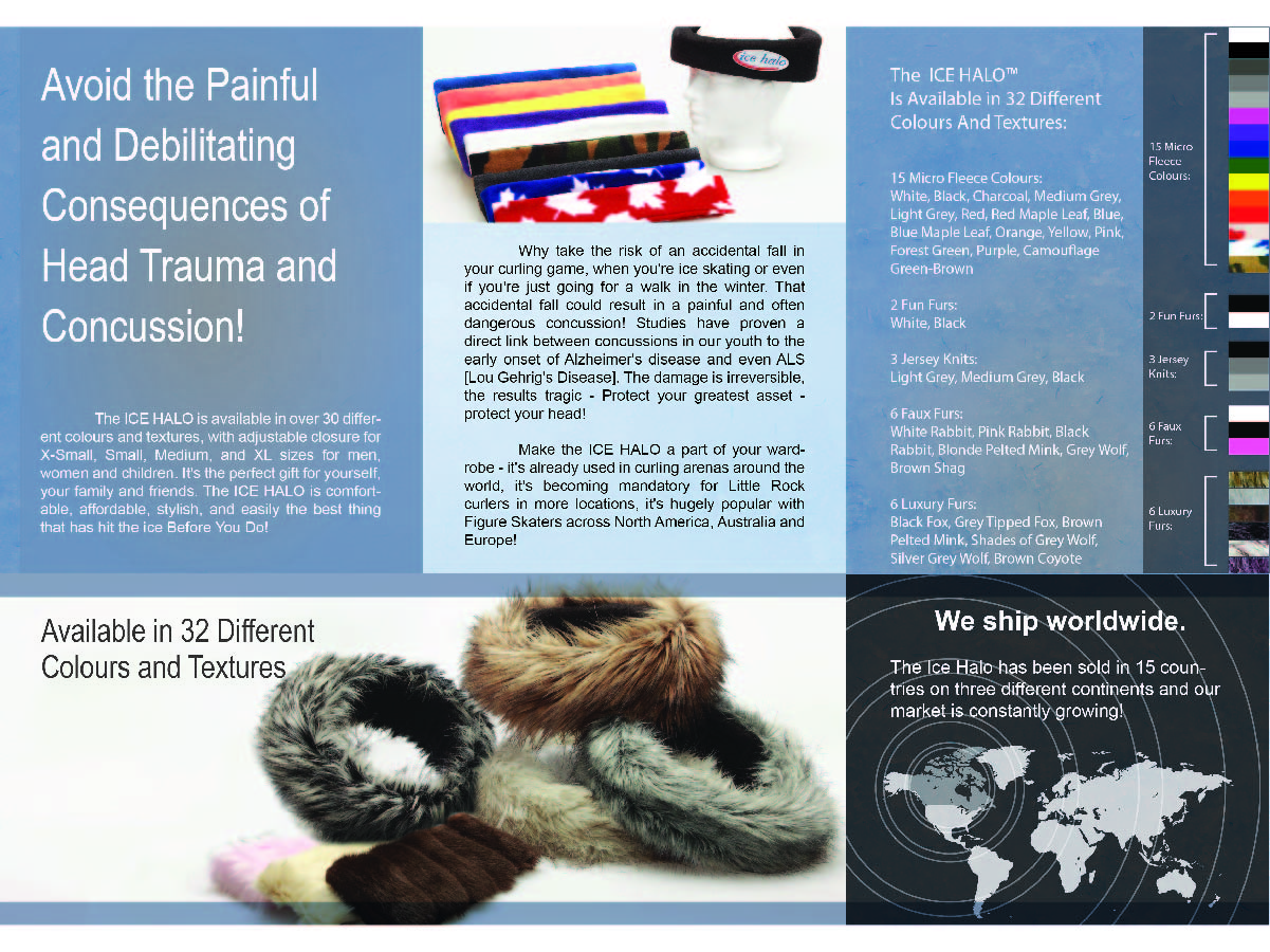 Brochure Design by PIPER33 for Ice Halo Ltd. | Design #1347600