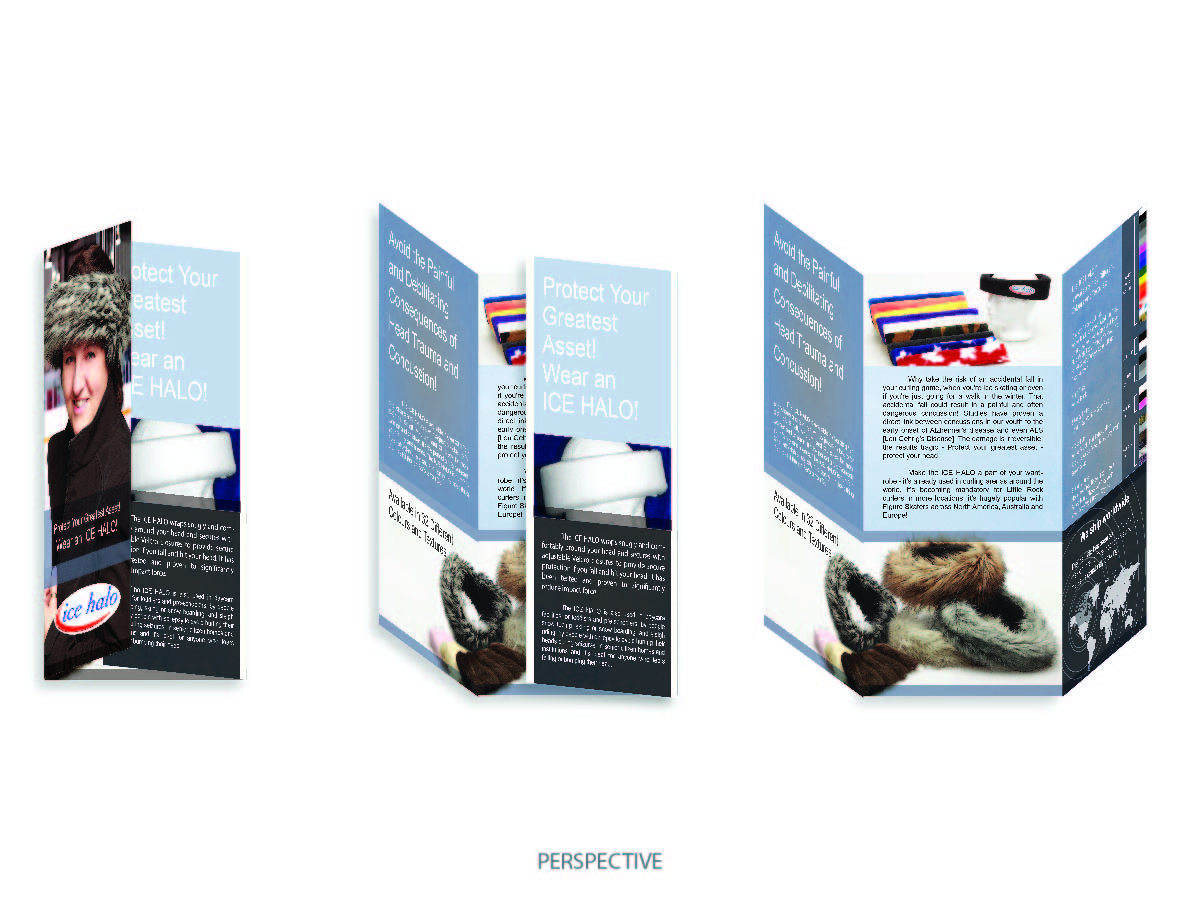 Diseño de Brochure por PIPER33 para Ice Halo Ltd. | Diseño #1347602