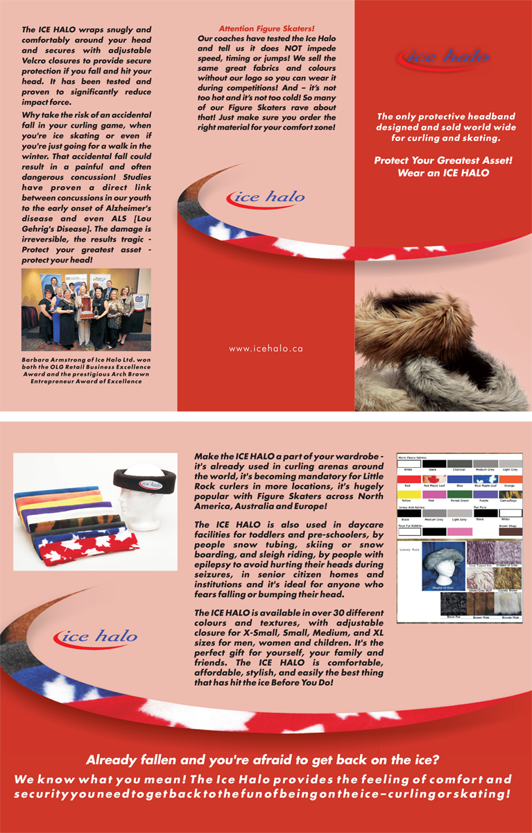 Broschüren-Design von adithya für Ice Halo Ltd. | Design #1333823