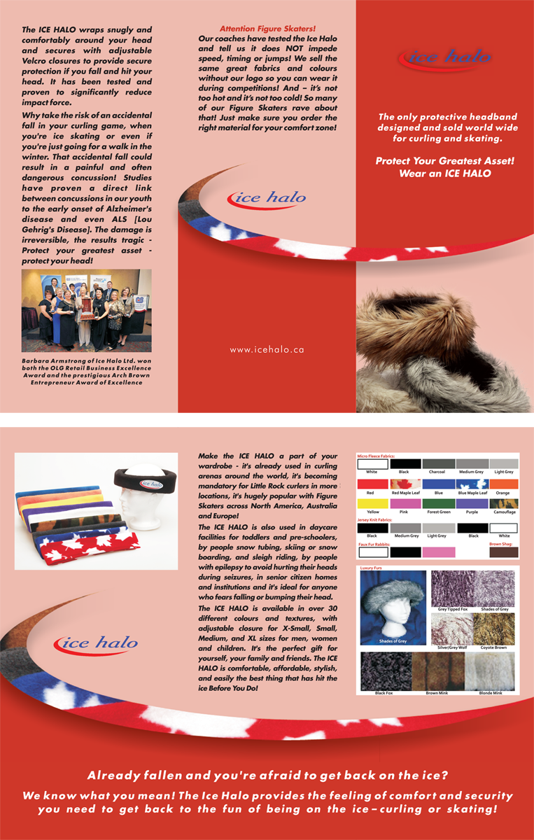 Brochure Design by adithya for Ice Halo Ltd. | Design #1336231