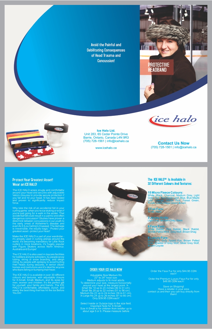 Brochure Design by barinix for Ice Halo Ltd. | Design #1315185