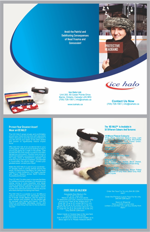 Design de Brochure par barinix pour Ice Halo Ltd. | Design : #1315185