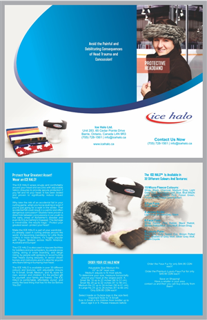 Design de Brochure par barinix pour Ice Halo Ltd. | Design : #1315189