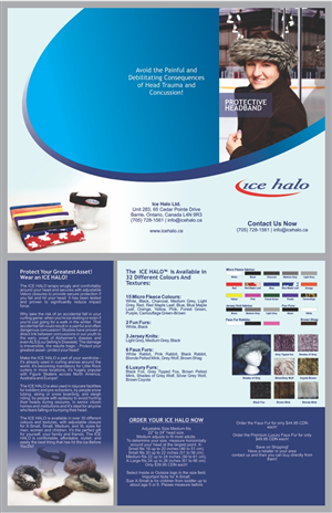 Design de Brochure par barinix pour Ice Halo Ltd. | Design : #1324068