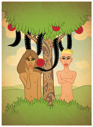 Illustration Design by Tico for Out Takes: A Reel Queer Film Festival | Design: #1360949