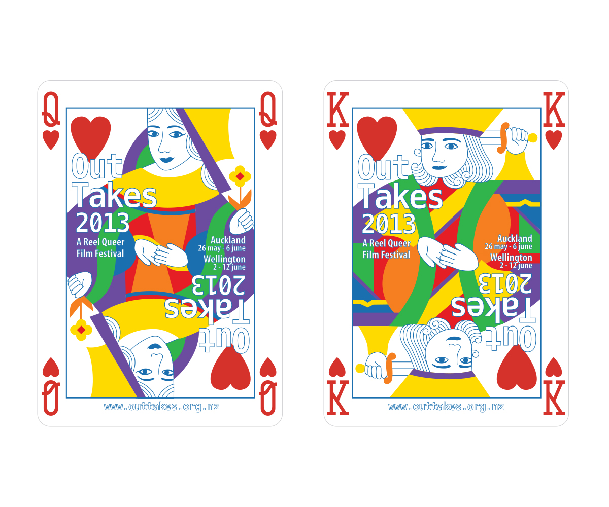 Design Illustration par TRart pour Out Takes: A Reel Queer Film Festival | Design #1360270