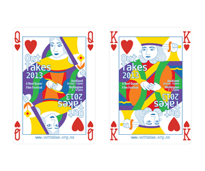 Design Illustration par TRart pour Out Takes: A Reel Queer Film Festival | Design : #1385743